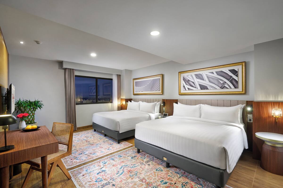 Family Suite | Premium bedding, in-room safe, desk, soundproofing