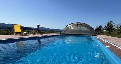 Luxury 10-bed villa with view, pool, playground