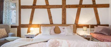 1 Schlafzimmer, Bügeleisen/Bügelbrett, kostenloses WLAN, Bettwäsche