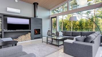 Televisio, takka, stereot