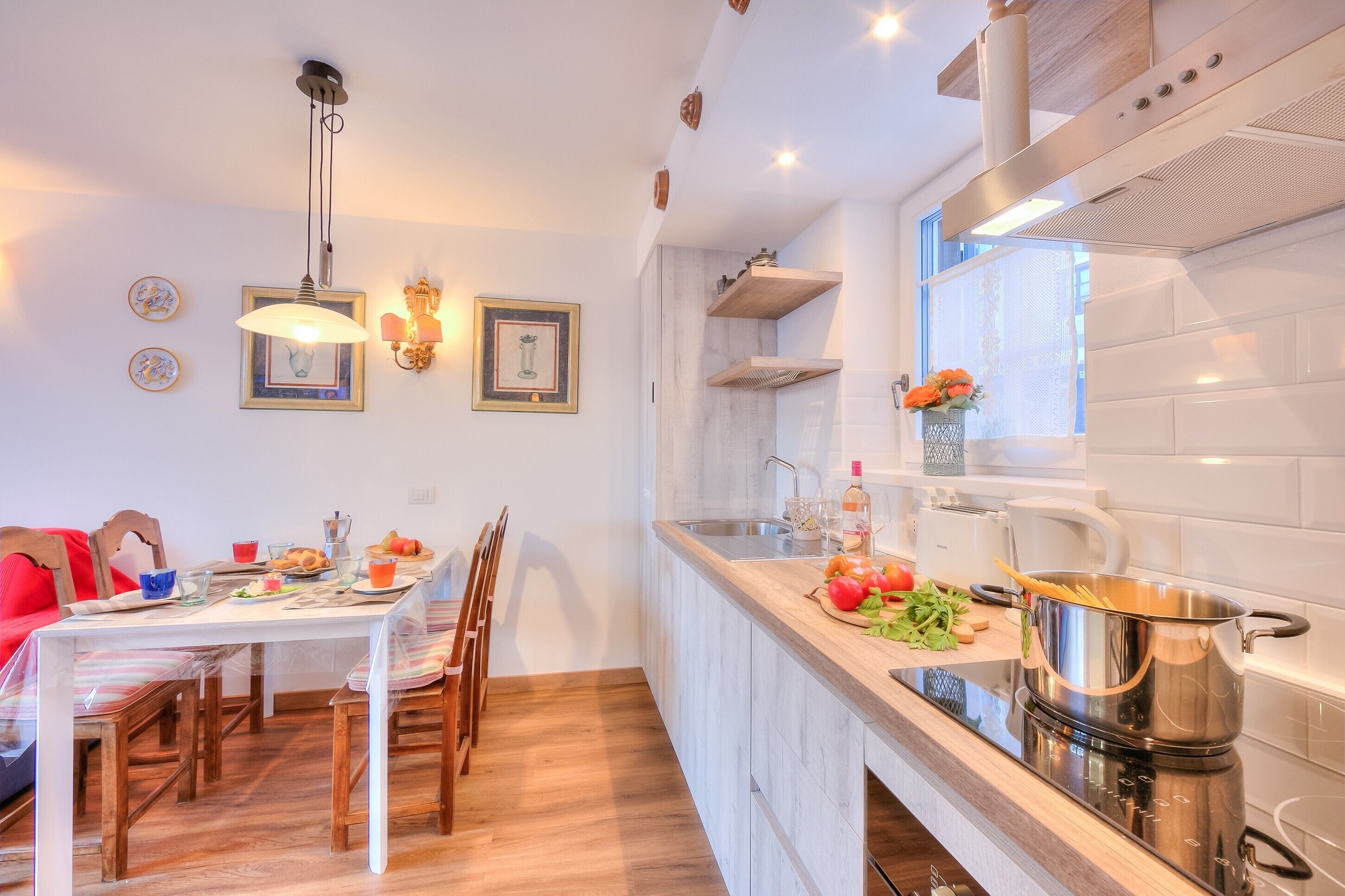 Family Apartment, Multiple Bedrooms (Chalet Charmant) | Private kitchen | Fridge, oven, stovetop, dishwasher