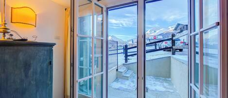 Familie appartement, 1 slaapkamer (Chalet Charmant) | Uitzicht op de bergen