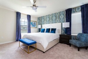 6 habitaciones, tabla de planchar con plancha, wifi y ropa de cama