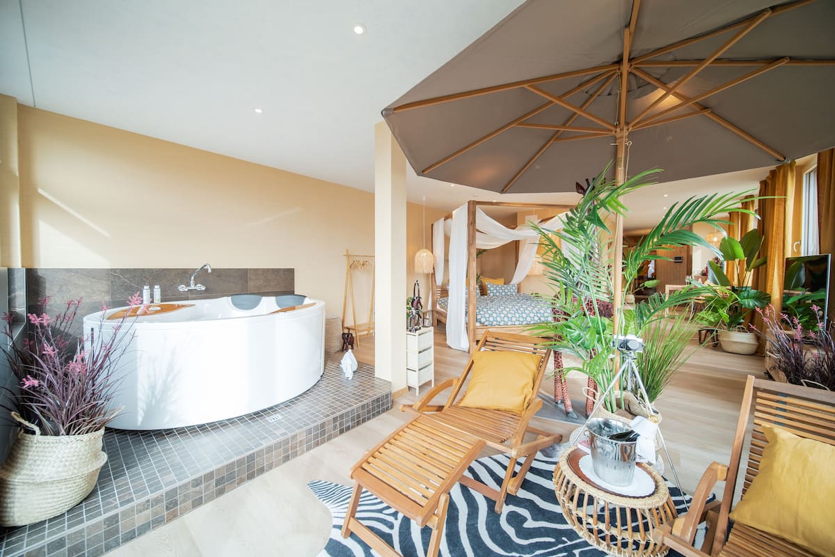 套房, 三溫暖 (Massai Lodge) | 1 間臥室、免費迷你吧、免費無線上網、獨特裝潢