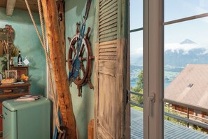 Suite, Sauna (Bounty Beach) | View from room - Hotel Zeit & Traum (Beatenberg)