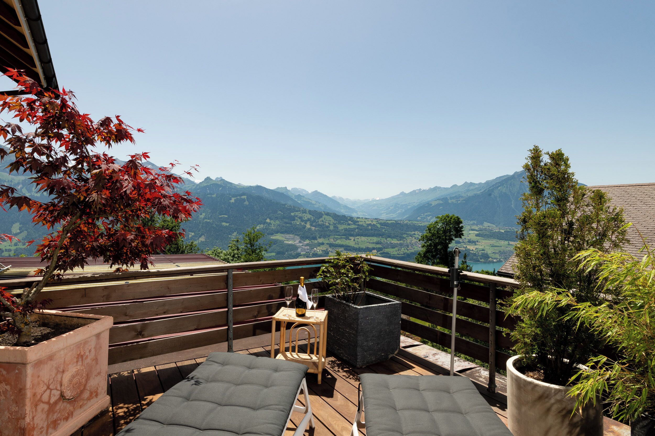 Suite, Sauna (Japanese Garden) | Balcony