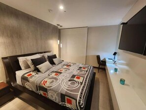4 bedrooms, iron/ironing board, WiFi, bed sheets - Departamento de Lujo Penthouse (Quito)