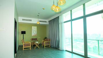 Luxury-Suite | Hochwertige Bettwaren, Zimmersafe, individuell eingerichtet
