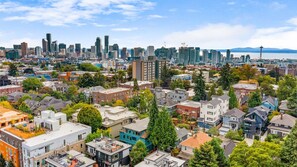 Aerial view - Cozy Oasis in the heart of Capitol Hil (Seattle)