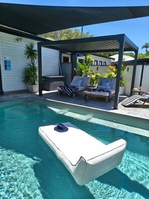 Pool - Ellie's Holiday Escape, Pool, Pets, Designer Villa (Coffs Coast Accommodation)