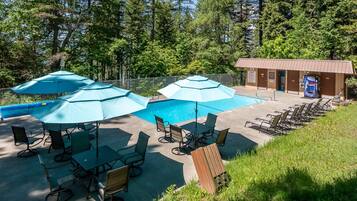 Indoor pool, a heated pool