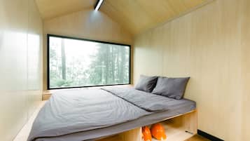 Stuga Deluxe | 1 sovrum, mörkläggningsgardiner, gratis wi-fi och sängkläder
