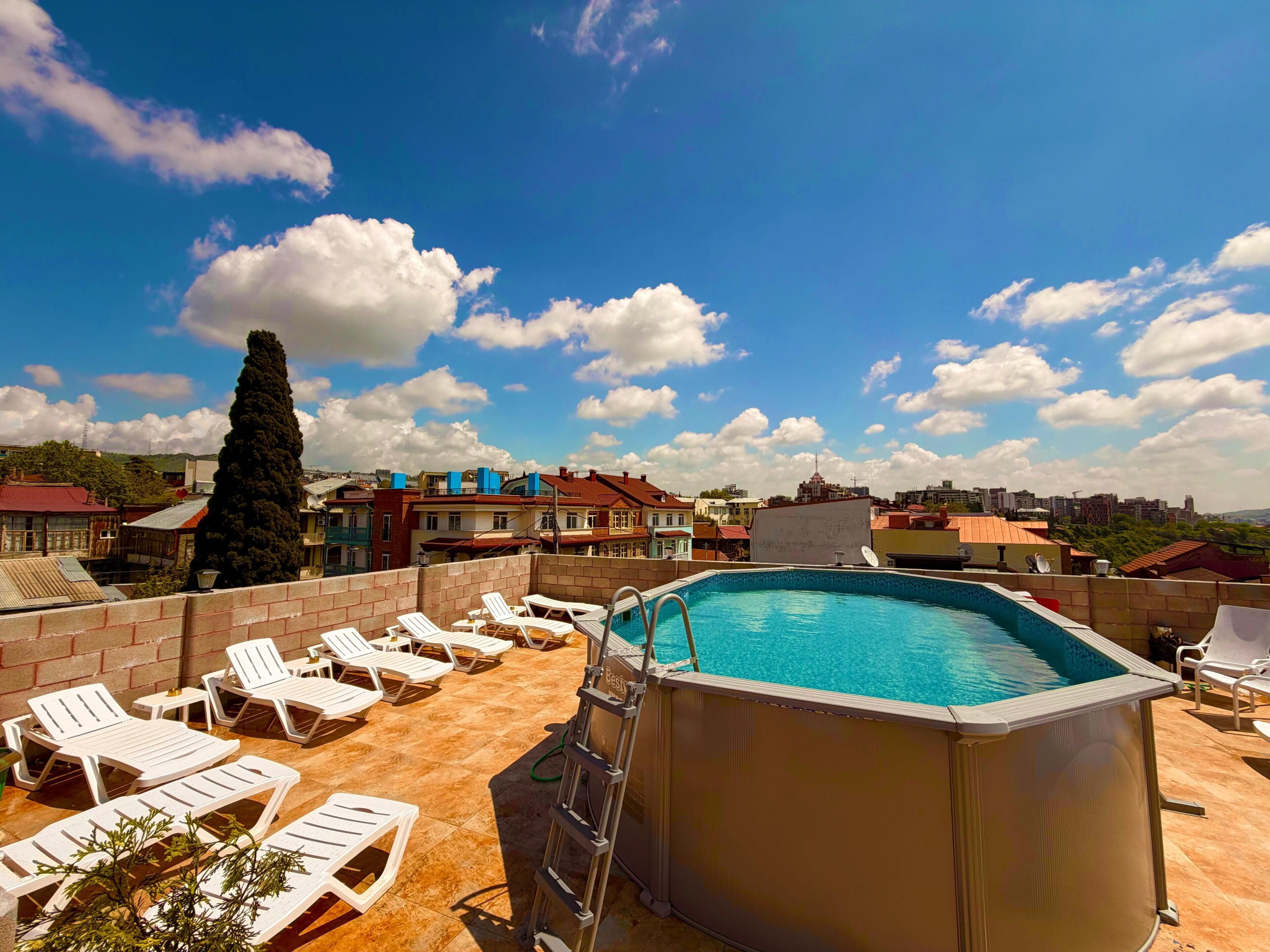 Seasonal outdoor pool