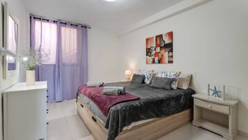 1 Schlafzimmer, Bügeleisen/Bügelbrett, kostenloses WLAN, Bettwäsche