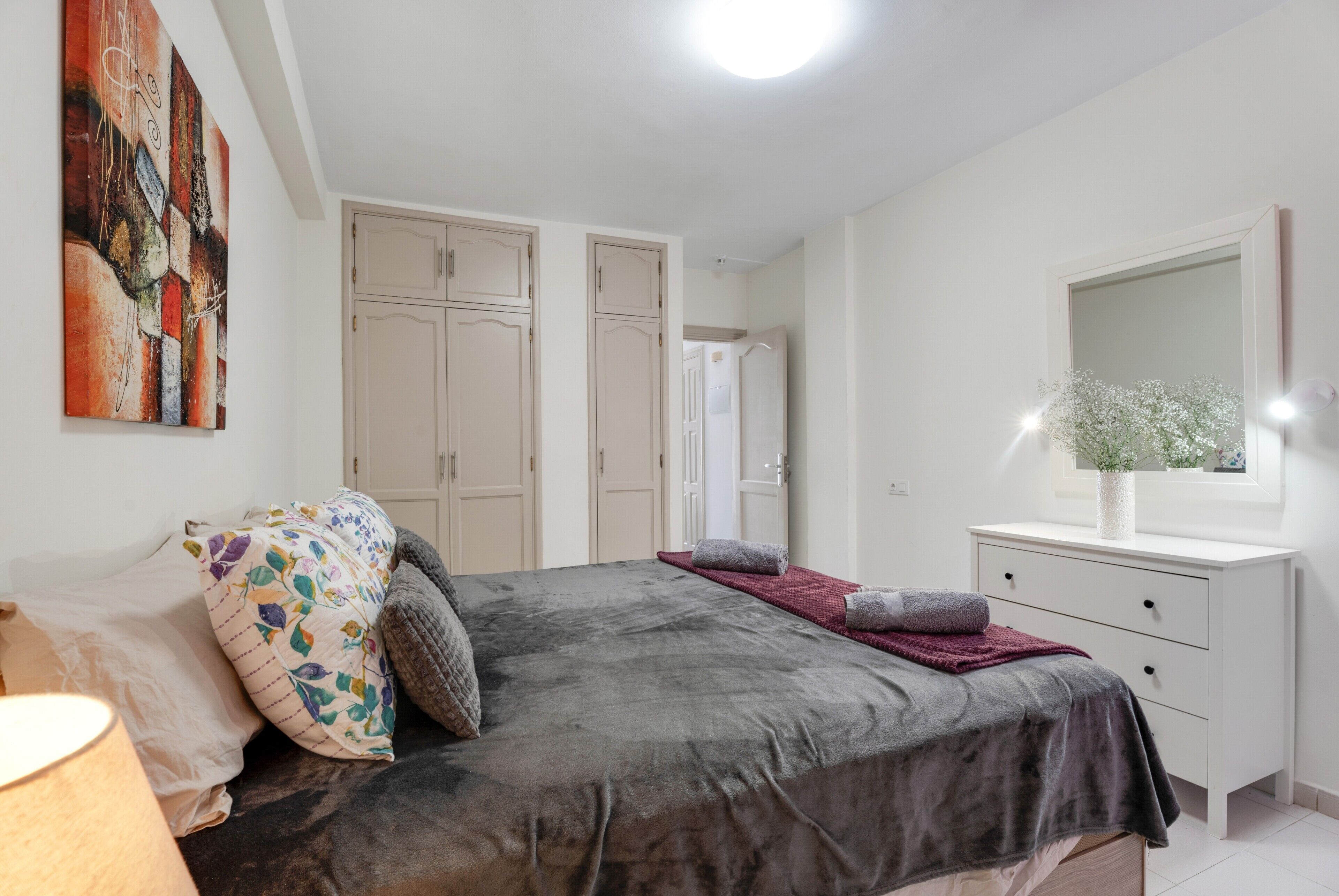 1 makuuhuone, silitysrauta/-lauta, ilmainen Wi-Fi, vuodevaatteet