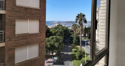 Apartment in A Hotel 'Unique Apartahotel 2-2' with Sea View, Wi-Fi and Air Conditioning