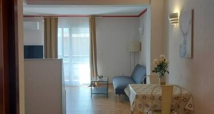 Apartment in A Hotel 'Unique Apartahotel 2-2' with Sea View, Wi-Fi and Air Conditioning
