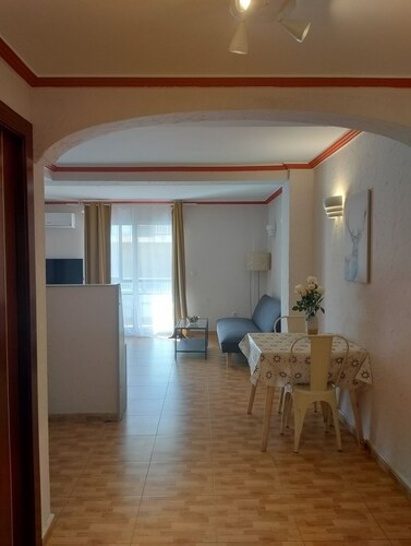Apartment in A Hotel 'Unique Apartahotel 2-3' with Sea View, Wi-Fi and Air Conditioning
