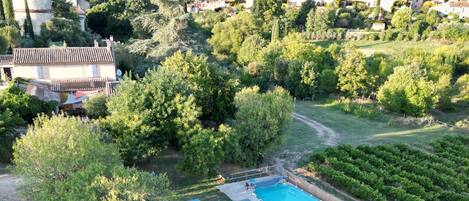 Piscina externa, piscina aquecida