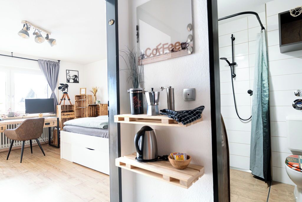 1 soveværelse, skrivebord, gratis Wi-Fi, sengetøj