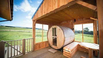 Idromassaggio all'aperto