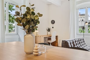 Living area - Clausen Hideaway Modern Apartment ID211 (Luxembourg City)