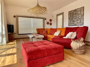 TV connectée, cheminée