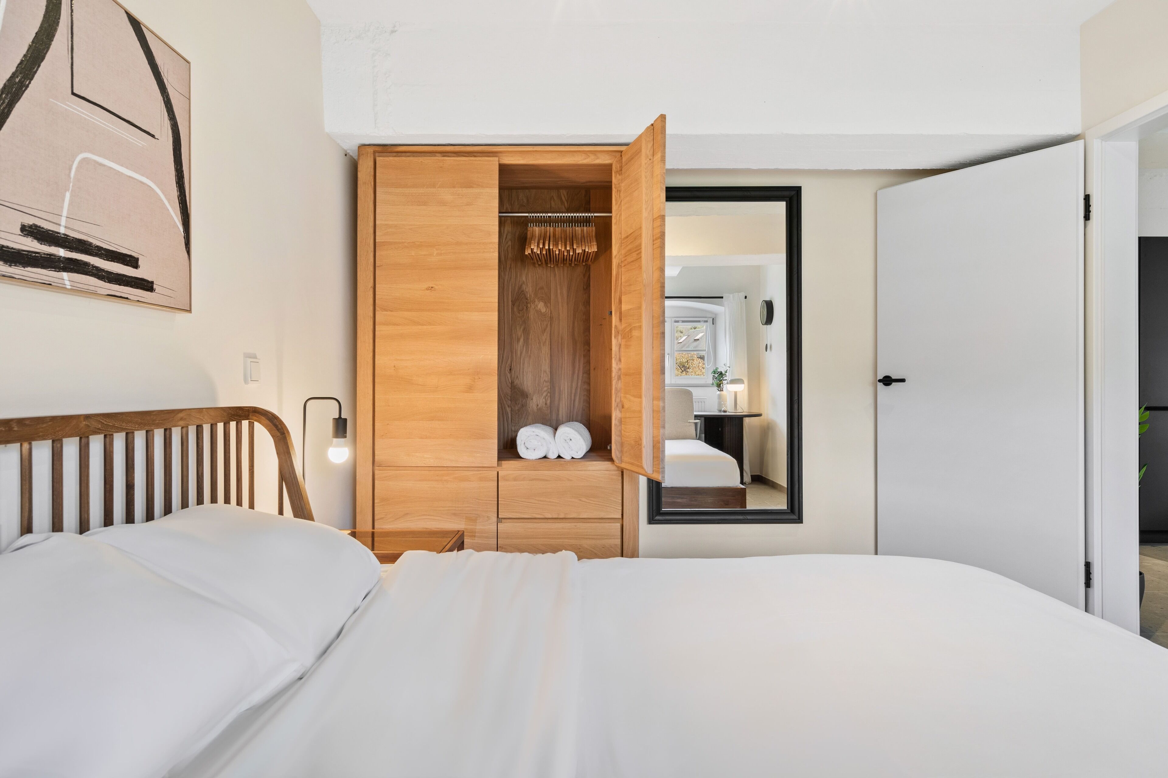 Apartamento | 2 quartos, individualmente decorados, individualmente mobiliados