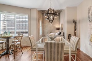 Luxury Condo, 2 Bedrooms | In-room dining -  Upscale Condos and Penthouses Close to Canal & Bourbon St. (New Orleans)