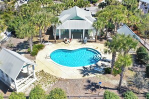 Pool - 5BR, Beach View, Elevator, Comm Pool, North Cape (Cape San Blas)