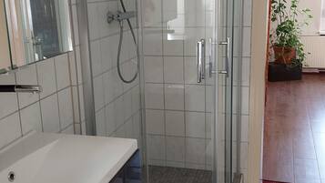 Towels, soap, toilet paper