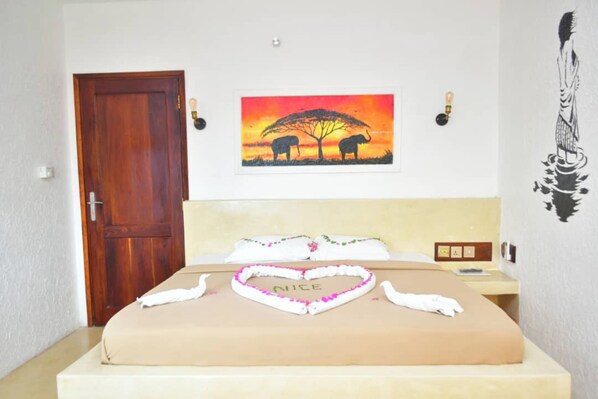 Chambre Simple Deluxe | Wi-Fi gratuit, draps fournis