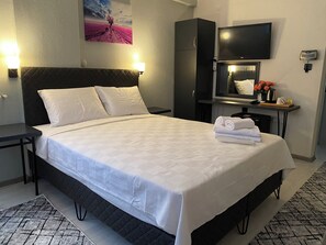 Chambre Confort avec lits jumeaux, 2 chambres, non-fumeurs, vue parc | Draps en coton égyptien, literie de qualité supérieure