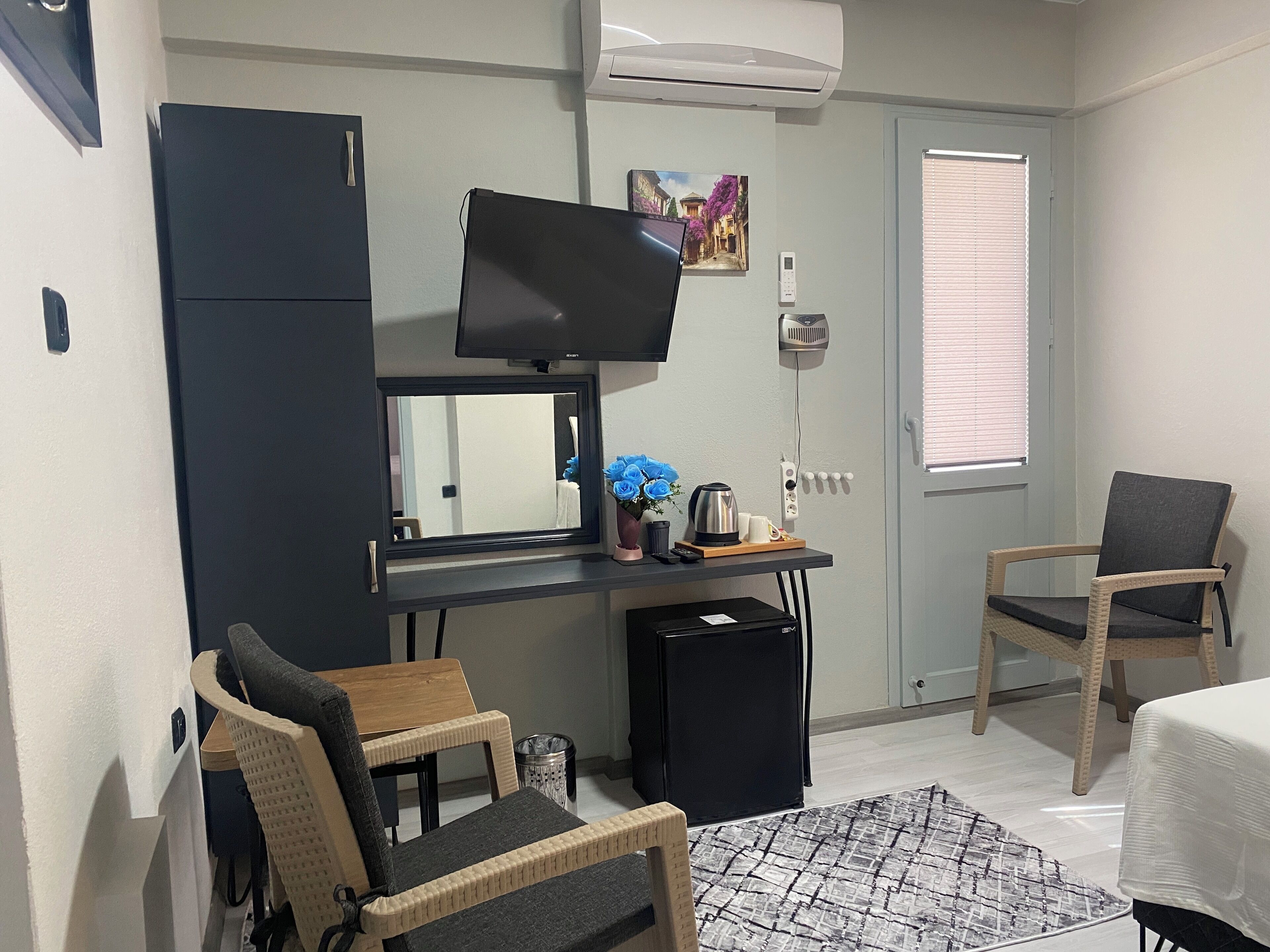 Phòng 2 giường đơn phong cách cổ điển, 2 phòng ngủ, không hút thuốc | Bộ trải giường bằng vải cotton Ai Cập, bộ đồ giường cao cấp 