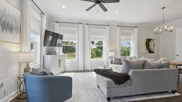 Smart TV, video games, foosball