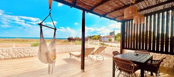 Boho Natural - Beachfront Private Veranda