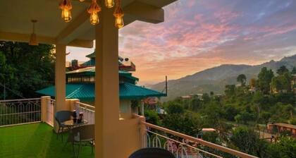 French Window I Mountain View I Antique 1BHK APT