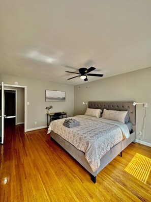 2 bedrooms, iron/ironing board, free WiFi, bed sheets
