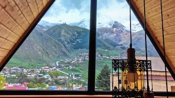 Vista a la montaña