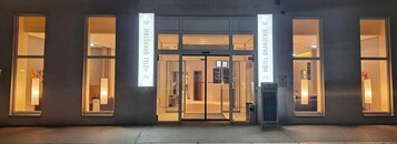 Facciata della struttura