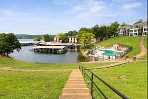 Outdoor pool, a heated pool - The Getaway! (Lake Ozark)