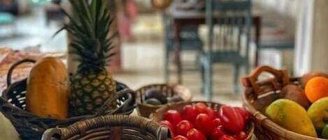 Opções para refeição