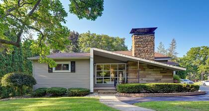 Pet-Friendly Michigan Escape w/ Patio & Gas Grill!
