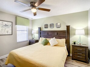 9 bedrooms, desk, iron/ironing board, travel cot