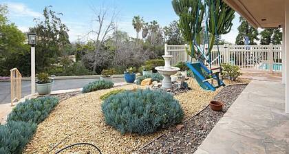 Designer Poolside La Mesa Retreat w/ BBQ & Yard
