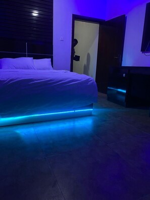 1 habitación y ropa de cama