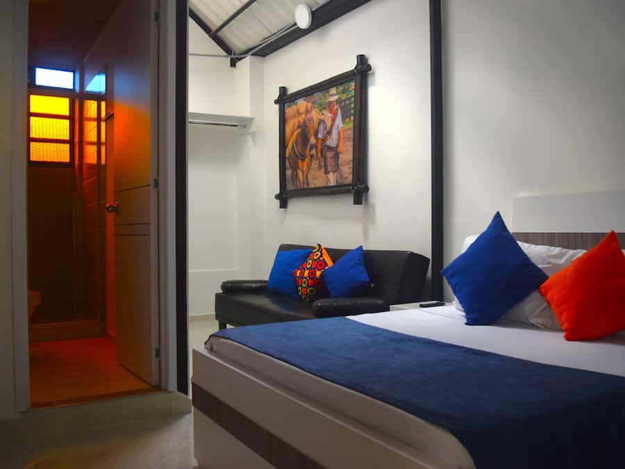 Hypo-allergenic bedding, individually decorated, individually furnished