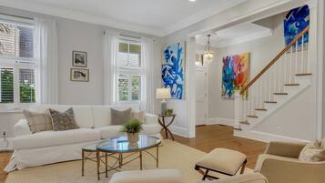 Condo, Multiple Beds (Crown of Crawford Square) | Living area