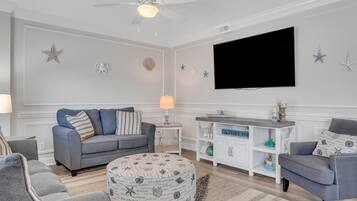 Condo, Multiple Beds (Beach Bliss) | Living area