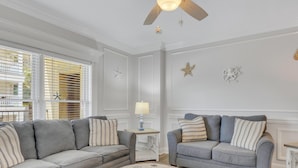 Condo, Multiple Beds (Beach Bliss) | Living area - Beach Bliss (Tybee Island)